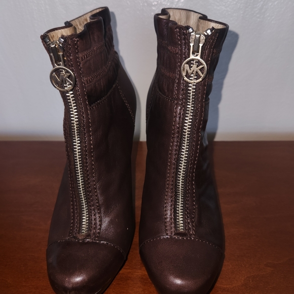 Michael Kors Shoes - Women's Michael Kors Leather Booties